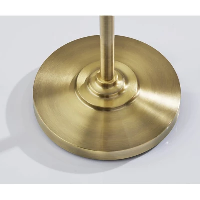 Bradford Floor Lamp (Includes Light Bulb) Antique Brass - Adesso 6 Bradford Floor Lamp (Includes Light Bulb) Antique Brass - Adesso - Image 4