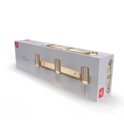 Dale 3-Light Matte Brass Plug-In Track Lighting - Globe Electric 4 Dale 3-Light Matte Brass Plug-In Track Lighting - Globe Electric - Image 2