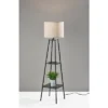 Adrian Shelf Floor Lamp Black - Adesso -Lighting Specialty Store GUEST 07f5c400 1700 4679 90c0 e56661a6d7f4