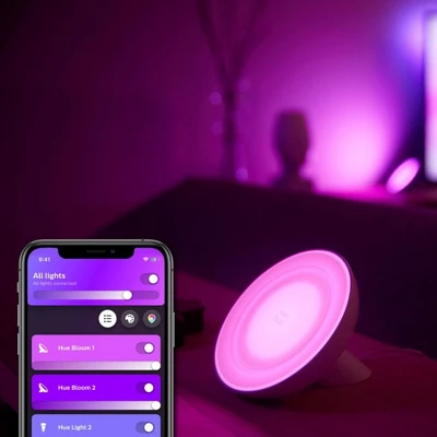 Philips Hue Bloom White And Color Ambiance Smart Lamp 3 Philips Hue Bloom White And Color Ambiance Smart Lamp