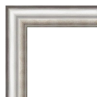 45" X 35" Salon Framed Wall Mirror Silver - Amanti Art 4 45" X 35" Salon Framed Wall Mirror Silver - Amanti Art - Image 2