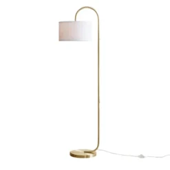 Attwell Arched Metal Floor Lamp Gold - Hampton Hill -Lighting Specialty Store GUEST 17a78a3c a109 40dc 9cfc fb2b0b769591