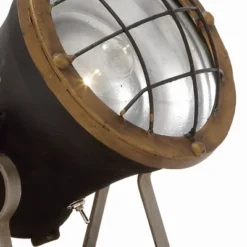 11" Vintage Reflections Rustic Iron Tripod Spotlight (Includes LED Light Bulb) - Olivia & May -Lighting Specialty Store GUEST 1a5d183a de39 4385 800d 3b7fd1dc2eff