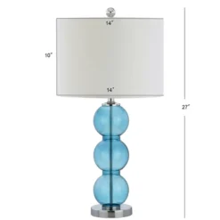 (Set Of 2) 27" Bella Glass Triple Sphere Table Lamp Sky Blue (Includes LED Light Bulb) - JONATHAN Y 7 (Set Of 2) 27" Bella Glass Triple Sphere Table Lamp Sky Blue (Includes LED Light Bulb) - JONATHAN Y -Lighting Specialty Store GUEST 1a6a9d7f 0119 463d bc11 c9e05c20074b