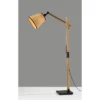 Walden Natural Wood Floor Lamp Black - Adesso -Lighting Specialty Store GUEST 1fcba730 5fd3 4f4e 88dc 32de9de78232