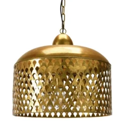 20.25" X 18.5" Metal Pendant Lamp Gold Finish - Storied Home 12 20.25" X 18.5" Metal Pendant Lamp Gold Finish - Storied Home -Lighting Specialty Store GUEST 2417479f d78b 4d38 a0a2 39dff7029aab