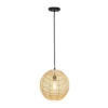 Ball Shaped Rattan Pendant Light Beige - Lalia Home -Lighting Specialty Store GUEST 261b692b 2401 4dd0 9680 befba11e3025