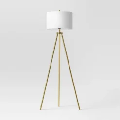 Ellis Tripod Floor Lamp Brass - Threshold™ -Lighting Specialty Store GUEST 263804f4 23df 4efe ae72 a07eedaf8c93