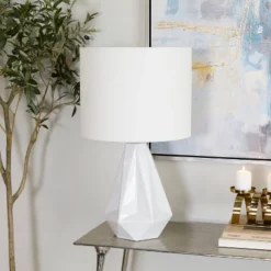 26" X 15" Modern Ceramic Table Lamp - CosmoLiving By Cosmopolitan -Lighting Specialty Store GUEST 29933927 7078 475a a09a b9eaf92eab42