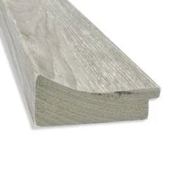 42" X 30" Dove Framed Wall Mirror Graywash - Amanti Art