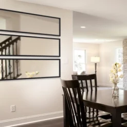 16" X 48" Evans Framed Wall Panel Mirror White - Kate And Laurel -Lighting Specialty Store GUEST 3299eeda a43d 4208 b45b 58f5f6c66977