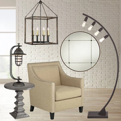 Franklin Iron Works Knox Industrial Desk Lamp 24" High Oil Rubbed Bronze LED Cage Glass Shade For Bedroom Living Room Bedside Nightstand Office House 9 Franklin Iron Works Knox Industrial Desk Lamp 24" High Oil Rubbed Bronze LED Cage Glass Shade For Bedroom Living Room Bedside Nightstand Office House - Image 7