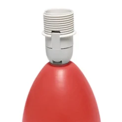 9.45" 2pk Petite Ceramic Oblong Bedside Table Desk Lamps With Matching Tapered Drum Shade Orange - Creekwood Home 14 9.45" 2pk Petite Ceramic Oblong Bedside Table Desk Lamps With Matching Tapered Drum Shade Orange - Creekwood Home -Lighting Specialty Store GUEST 3b80a16c 9db9 44d3 81c2 37fa469ee808