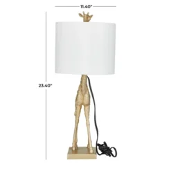 Eclectic Polyresin Giraffe Table Lamp Gold - Olivia & May 28 Eclectic Polyresin Giraffe Table Lamp Gold - Olivia & May -Lighting Specialty Store GUEST 3d37d8ed d67c 4191 9e86 5981c36cf9e3