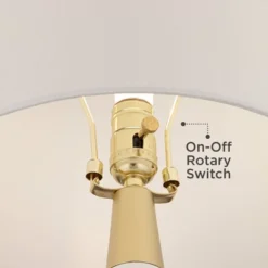 360 Lighting Nesbit Modern Mid Century Table Lamps 25" High Set Of 2 White Ceramic With USB Charging Port Drum Shade For Bedroom Living Room Bedside 14 360 Lighting Nesbit Modern Mid Century Table Lamps 25" High Set Of 2 White Ceramic With USB Charging Port Drum Shade For Bedroom Living Room Bedside -Lighting Specialty Store GUEST 3d73b8b4 7286 4f5b 9872 a6ea33fd1939