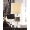 Jaslyn Glass Table Lamp Silver - Signature Design By Ashley -Lighting Specialty Store GUEST 44baa085 498a 4dae bc0a b89b7daf9b97