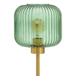 21" Jasmine Globe Shade Table Lamp Green - River Of Goods -Lighting Specialty Store GUEST 46e01319 17d4 40ae b912 6ece97a68083