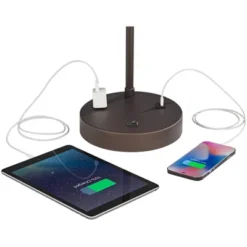 360 Lighting Colby Bronze Finish Desk Lamps Set Of 2 With Outlets And USB Ports 12 360 Lighting Colby Bronze Finish Desk Lamps Set Of 2 With Outlets And USB Ports -Lighting Specialty Store GUEST 46fa9ad1 9bec 4289 8076 f495fd0b5b5b