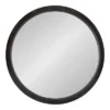 24" X 2" Uldrich Wood Framed Decorative Wall Mirror Black - Kate & Laurel All Things Decor -Lighting Specialty Store GUEST 47524699 d331 4dae 853f 46f45a0a3b78