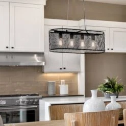 30" 4-Light Gianna Chandelier Black - River Of Goods -Lighting Specialty Store GUEST 551b4416 be24 4196 879f e57d6527a85a