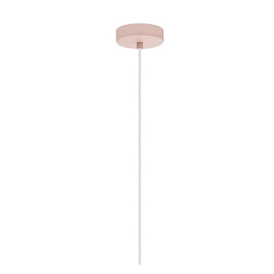 1-Light Carlton Geometric Pendant With Pastel Apricot Shade - EGLO 4 1-Light Carlton Geometric Pendant With Pastel Apricot Shade - EGLO - Image 2