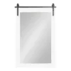 24" X 38" Cates Rectangle Wall Mirror White - Kate & Laurel All Things Decor -Lighting Specialty Store GUEST 5fd58c17 95f2 438d 9e17 cc07a99e43c1