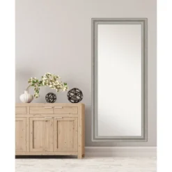 30" X 66" Parlor Silver Framed Full Length Floor/Leaner Mirror - Amanti Art 12 30" X 66" Parlor Silver Framed Full Length Floor/Leaner Mirror - Amanti Art -Lighting Specialty Store GUEST 60ec047c 87a0 4929 9831 e5b7107bd4f4