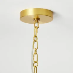 Reeded Glass Pendant Brass - Threshold™ Designed With Studio McGee 7 Reeded Glass Pendant Brass - Threshold™ Designed With Studio McGee -Lighting Specialty Store GUEST 60ed5016 65f8 438e bf2a 6c5f749d8bfe