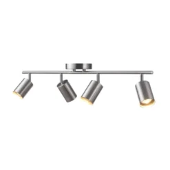 Pratt 4-Light Brushed Nickel Finish Track Lighting - Globe Electric 11 Pratt 4-Light Brushed Nickel Finish Track Lighting - Globe Electric -Lighting Specialty Store GUEST 64b7a080 5256 41ca 9aaa 89152526c9ac