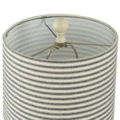 Montauk Molded Nautical Anchor Table Lamp With Fabric Shade Navy Blue/White - StyleCraft -Lighting Specialty Store GUEST 65da7eab 534b 4cc4 8eb2 631d58231c7d