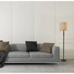 58" 3-way William Floor Lamp Black - Adesso -Lighting Specialty Store GUEST 6a1464ce 9438 49bc aa08 eefa3be42f31