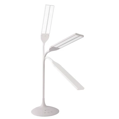 Wellness Series Pivot Table Lamp With Dual Shades (Includes LED Light Bulb) - OttLite 5 Wellness Series Pivot Table Lamp With Dual Shades (Includes LED Light Bulb) - OttLite - Image 3