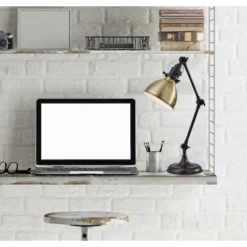 18.5" Alden Desk Lamp Bronze - Adesso -Lighting Specialty Store GUEST 72c784a0 9f4b 471d 8f87 d33d68153510
