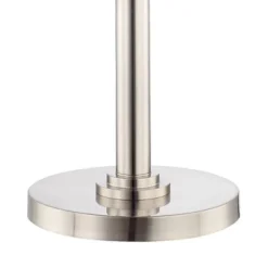 Possini Euro Design Light Blaster Art Deco Torchiere Floor Lamp 72 1/2" Tall Brushed Nickel LED Frosted Glass Bowl Shade For Living Room Bedroom House 13 Possini Euro Design Light Blaster Art Deco Torchiere Floor Lamp 72 1/2" Tall Brushed Nickel LED Frosted Glass Bowl Shade For Living Room Bedroom House -Lighting Specialty Store GUEST 747359a6 d584 47ae b07c fb1b6d29859e