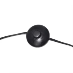 Etagere Organizer Wood Accented Storage Shelf And Wine Rack With Linen Shade Floor Lamp Black - Elegant Designs -Lighting Specialty Store GUEST 796043ba 1500 4412 b7f5 35722cf4f4d5