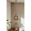 7" X 7" X 17" Biel Wood Pendant Medium Oak - Cal Lighting -Lighting Specialty Store GUEST 7f437cc6 8459 4c09 9085 1e9c424f615a