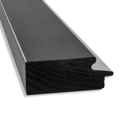 24" X 30" Non-Beveled Eva Black Silver Wall Mirror - Amanti Art 3 24" X 30" Non-Beveled Eva Black Silver Wall Mirror - Amanti Art