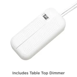 360 Lighting Geoff Modern Table Lamps 26" High Set Of 2 Brushed Nickel With USB Charging Port Table Top Dimmers White Drum Shade For Living Room Desk -Lighting Specialty Store GUEST 8b0468f4 1ce9 4e33 b8bb 2d72cd996834