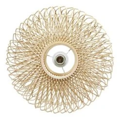 Circular Rattan Pendant Light Beige - Lalia Home -Lighting Specialty Store GUEST 90bbace2 ab96 41f4 a9d8 d72b2f4b16fb