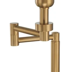 Possini Euro Design Camber Workstation Warm Gold Swing Arm Desk Lamp With Outlet And USB Port 16 Possini Euro Design Camber Workstation Warm Gold Swing Arm Desk Lamp With Outlet And USB Port -Lighting Specialty Store GUEST 92a3dced d605 4801 921e 4401ce99aebe