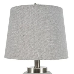 21" Grey/White Patterned Concrete Table Lamp - Nourison -Lighting Specialty Store GUEST 948d84f0 7ab3 4c4a 99b8 83162625ead4