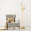 59.25" Theo Leaf Shade Floor Lamp - River Of Goods -Lighting Specialty Store GUEST 9492f4ba 1dc2 48f8 98bb e61b7c2abd32