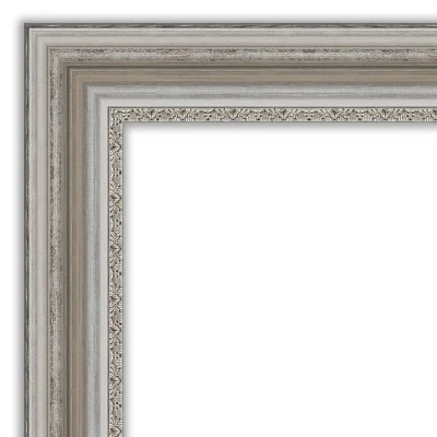 30" X 66" Parlor Silver Framed Full Length Floor/Leaner Mirror - Amanti Art 4 30" X 66" Parlor Silver Framed Full Length Floor/Leaner Mirror - Amanti Art - Image 2