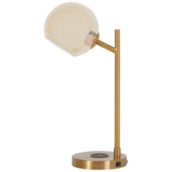 Abanson Desk Lamp Amber/Gold - Signature Design By Ashley -Lighting Specialty Store GUEST 975458e0 ad8e 4527 90eb 02f1a3844dc6