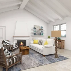 Rustic Floor Lamp Beige - Olivia & May 22 Rustic Floor Lamp Beige - Olivia & May -Lighting Specialty Store GUEST 99eb0c05 58af 4e7c b218 02822750926e