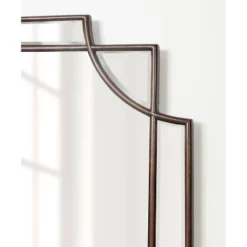 16" X 42" Minuette Decorative Framed Wall Mirror Bronze - Kate & Laurel All Things Decor -Lighting Specialty Store GUEST a4096506 39c9 4e03 b1cd d9e2f3d45790