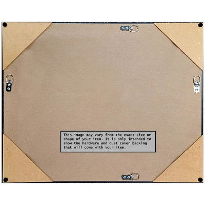 31" X 31" Non-Beveled Bark Rustic Gray Wall Mirror - Amanti Art 5 31" X 31" Non-Beveled Bark Rustic Gray Wall Mirror - Amanti Art - Image 3