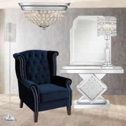 Possini Euro Design Faith Modern Ceiling Light Flush Mount Fixtures 11" Wide Set Of 2 Chrome 2-Light Crystal For Bedroom Kitchen Living Room Hallway 15 Possini Euro Design Faith Modern Ceiling Light Flush Mount Fixtures 11" Wide Set Of 2 Chrome 2-Light Crystal For Bedroom Kitchen Living Room Hallway -Lighting Specialty Store GUEST a4905e02 2116 4c7b b077 1b4e62f92e0b