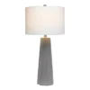 Concrete Pillar Table Lamp With Fabric Shade White - Lalia Home 2 Concrete Pillar Table Lamp With Fabric Shade White - Lalia Home -Lighting Specialty Store GUEST a81436f4 8608 4613 adfa 6c69bc9b723e