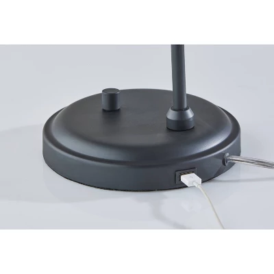 Wallace Table Lamp Black - Adesso 4 Wallace Table Lamp Black - Adesso - Image 2